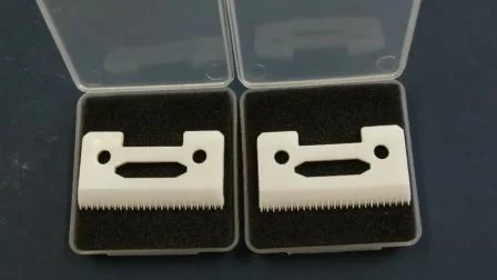 Long and Short Teeth White Color Zro2 Zirconia Ceramic Hair Clipper Blade